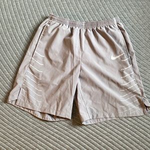 Nike running shorts - Lined - Gray - Dry Fit